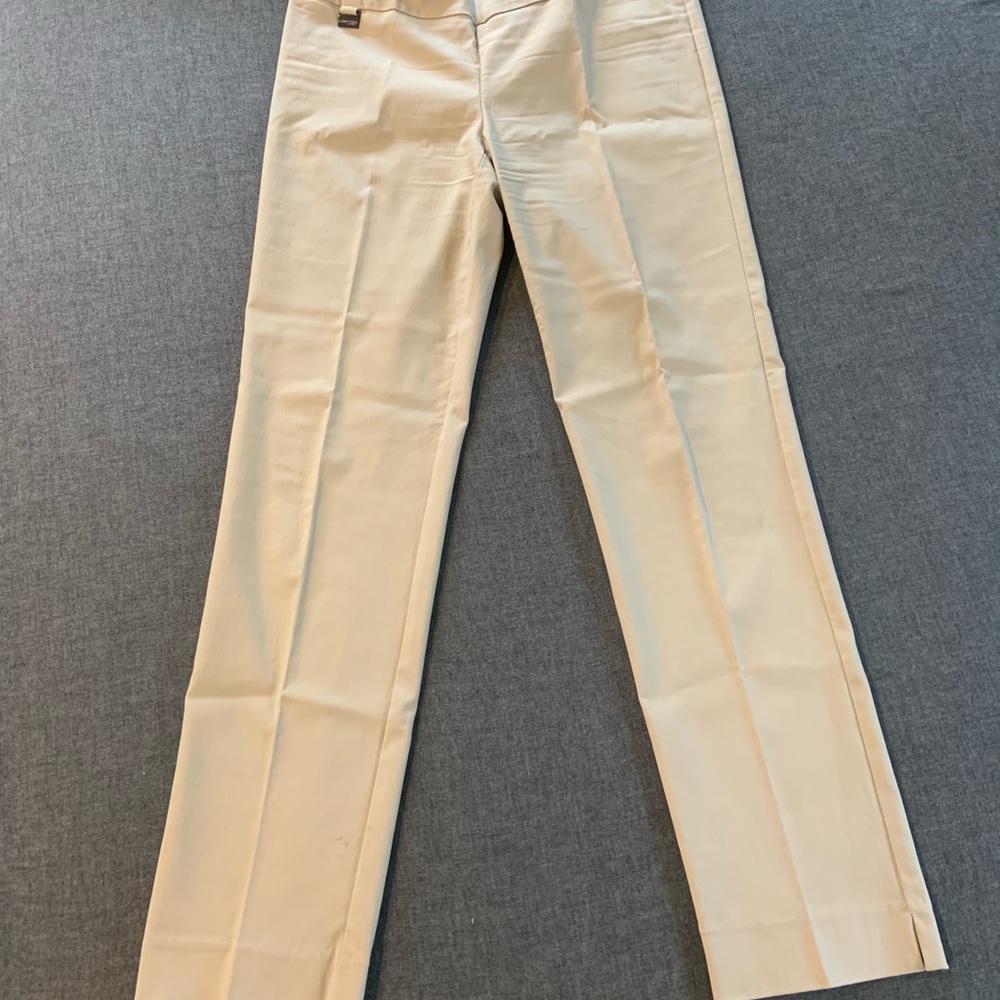 Size 10 Beige Ankle Pants